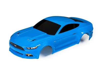 Imagen del producto de Carrocería para coche a control remoto Traxxas, modelo Ford Mustang, color azul "Grabber"