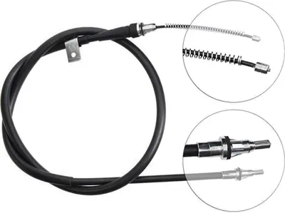 Produktbild von A.B.S. Handbremsseil Seilzug Feststellbremse für NISSAN MICRA III (K12) Hinten Links K19827