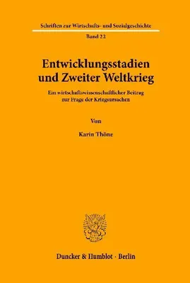 Produktbild von Entwicklungsstadien und Zweiter Weltkrieg.