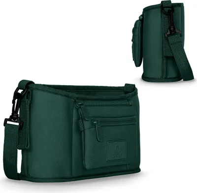 Produktbild von Lionelo Little Cube Kinderwagen-Organizer, zwei Flaschentaschen, einfache und schnelle Montage, wasserdicht und langlebig, Umhängetasche, verstärkter Boden, Tasche für kleine Gegenstände, 35 x 18 x 9,35 cm