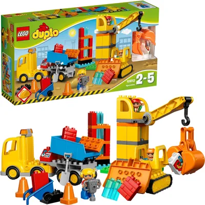 Zdjęcie produktu dla LEGO DUPLO Big Construction Site, Zestaw do budowania, 2 lat(a), 67 szt., 1,46 kg