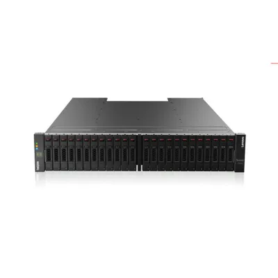 Produktbild von Lenovo DS4200, 2.5 Zoll, Rack (2U), Schwarz, Edelstahl