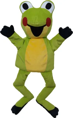 Produktbild von Handpuppe Der kleine Maulwurf Frosch 37 cm Grün, 27909A