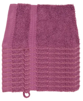 Produktbild von Julie Julsen BIO Waschhandschuh 10er Set 15x21 Lila