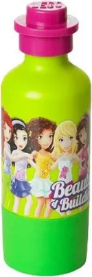 Produktbild von LEGO® Friends Trinkflasche lime 350 ml