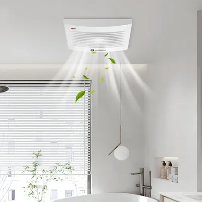 Productafbeelding van Badkamerventilator 120 mm - 14 W - Afzuigventilator met terugslagklep