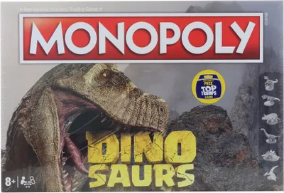 Immagine prodotto di Dinosaurs Monopoly – Lingua: Inglese