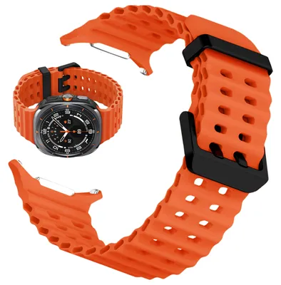 Zdjęcie produktu dla Pasek ChronSmarta do smartwatch'a Samsung Galaxy Watch Ultra 47mm (Pomarańczowy)