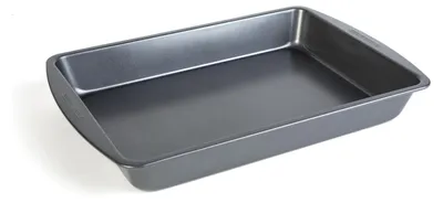 Image de Plaque de cuisson Baker's Secret Essential Line - Plaque de cuisson antiadhésive - Moule rectangulaire 36,8 x 24 cm - Moule pour four et barbecue [BS10240]