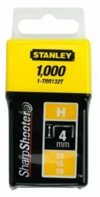 Image de Stanley Agrafes HTS type H 8mm 1000 pcs