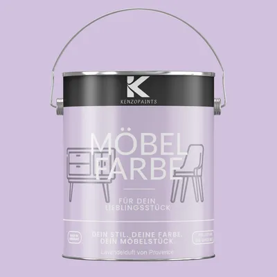 Produktbild von Kenzopaints 2,5Liter Möbelfarbe Möbellack - Lavendelduft von Provence