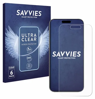 A product shot of a screen protector and its packaging.