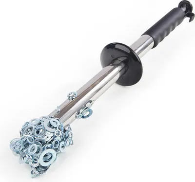 Immagine prodotto di Barra magnetica NTG per trucioli, lunghezza 375 mm, raccoglitore magnetico, utensile di raccolta per metallici