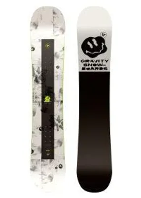 Zdjęcie produktu dla Gravity Madball 25/26 159 cm; Czarna deska snowboardowa