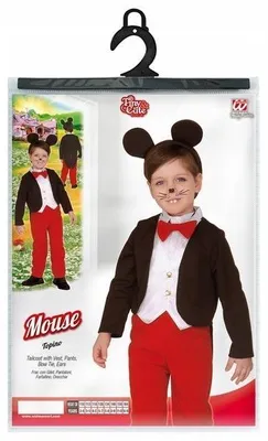 Imagen del producto de Disfraz de ratoncito para niños, talla 116