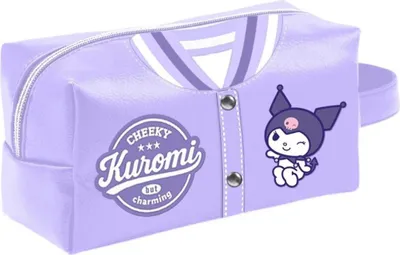 Obrázok produktu pre Kozmetická taška Hello Kitty and Friends Kuromi Varsity