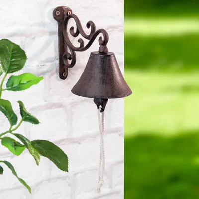 Produktbild von Türglocke aus Gusseisen - perfekt für den Garten