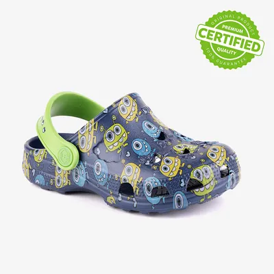Obrázok produktu pre Detské dreváky Coqui Clogs Litte Frognavy With Monsters - 23/24