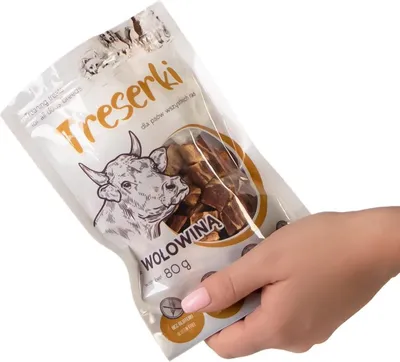 Produktbild von HILTON Treaning treats Beef - Hundeleckerli - 80g