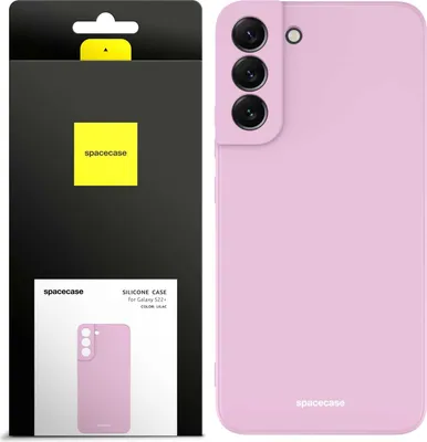 Immagine prodotto di Custodia in silicone SPACECASE Custodia in silicone per Galaxy S22+ Rosa