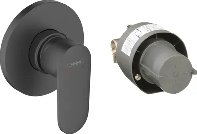 Immagine prodotto di Hansgrohe Vernis Blend - Miscelatore da incasso per doccia con corpo, nero opaco 71663670