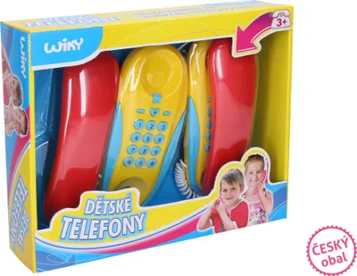 Immagine prodotto di Telefoni a filo per bambini - Pacchetto ceco