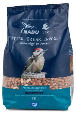 Imagen del producto de CJ Wildlife 200020615. Alimento premium para aves silvestres, cacahuates, 2 kg. (Producto orgánico)