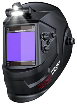 Immagine prodotto di Casco da saldatura, con filtro automatico di oscuramento, luce a LED