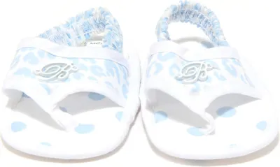 Produktbild von 5878G BLUMARINE BABY weiß Baby blau Baumwolle Seide Tanga und Halstuch Set sc