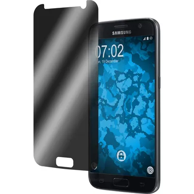 Produktbild von 6er-Pack PhoneNatic Displayschutzfolien Privacy kompatibel mit Samsung Galaxy S7
