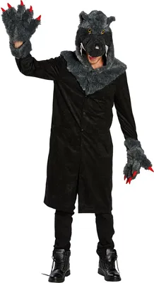Produktbild von Mottoland Faschingskostüm Wolf, Größe 58, Farbe original