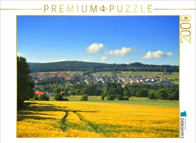 Produktbild von CALVENDO Puzzle Blick auf Nieste 2000 Teile Puzzle quer | 2000 Teile Lege-Größe 90x67cm Foto-Puzzle für glückliche Stunden