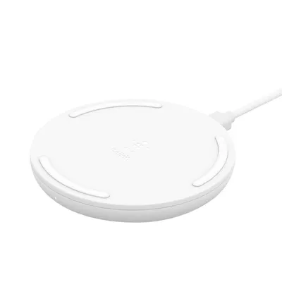 Obrázok produktu pre Belkin WIA001BTWH, Auto, AC, Bezdrôtové nabíjanie, 1,2 m, Biela
