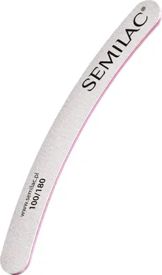 Productafbeelding van SEMILAC vijlen, banaanvorm, 100/180 grit. Semilac kwaliteit