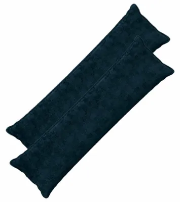 Obrázek produktu pro vidaXL Povlak na polštář, 2 kusy, barva: tmavě modrá (marine), rozměry: 40 x 145 cm