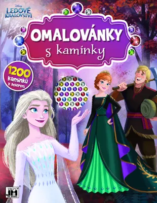 Produktbild von Omalovánky s kamínky Ledové království