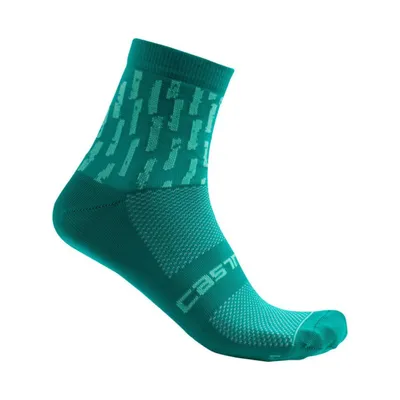 Produktbild von CASTELLI Klassische Fahrradsocken - AERO PRO W - Grün S-M
