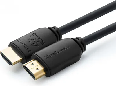 Image de MicroConnect 4K@60Hz HDMI vers - câble vidéo | Noir Nouveau