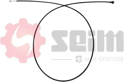 Produktbild von SEIM Motorhaubenzug 122142 für VW GOLF III (1H1) 1800/1760mm