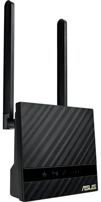 Produktbild von ASUS 4G-N16, Wi-Fi 4 (802.11n), Einzelband (2,4GHz), Ethernet/LAN, 3G, 4G, Schwarz
