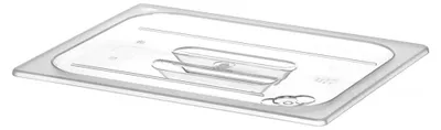 Immagine prodotto di HENDI Coperchio gastronorm, GN 1/2, trasparente, 265x325 mm