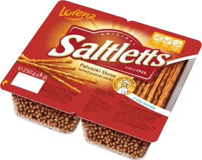 Zdjęcie produktu dla Saltletts Słone Paluszki - tray 250g