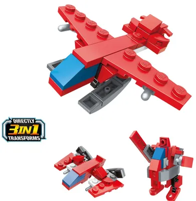 Produktbild von Qman Trans Collector 3in1 2104-3 Feuerwehrauto 3in1