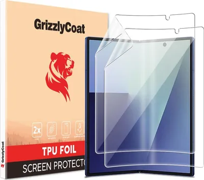 Produktbild von GrizzlyCoat Samsung Galaxy Z Fold 7 Displayschutz Schutzfolie - Hüllenfreundlich (2er Pack)
