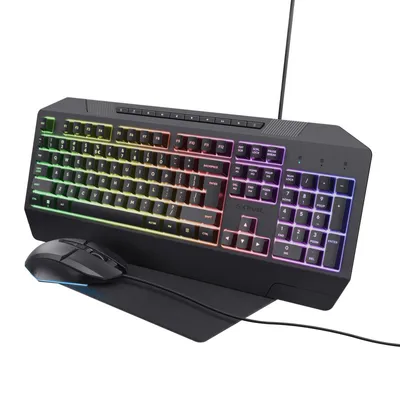 Immagine prodotto di Trust GXT 791 tastiera Mouse incluso USB QWERTY Italiano Nero