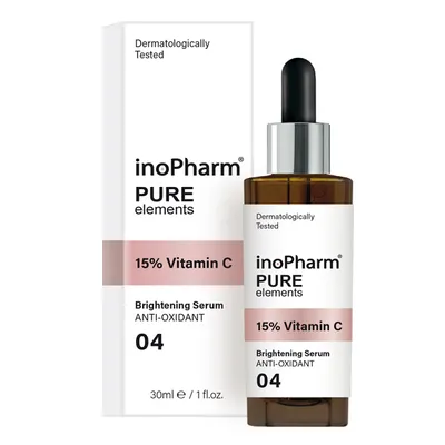 Zdjęcie produktu dla InoPharm Serum do twarzy z 15% witamin C, 30ml