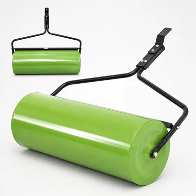 Produktbild von Rasenwalze für Rasentraktor ATV befüllbar bis 95 L, 97 cm Breite grün Gartenwalze Ackerwalze