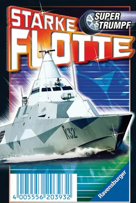 Produktbild von Ravensburger Spiel - Supertrumpf-Quartett - Starke Flotte