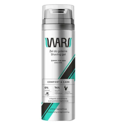 Obrázek produktu pro Wars Żel do golenia dla skóry wrażliwej 200 ml
