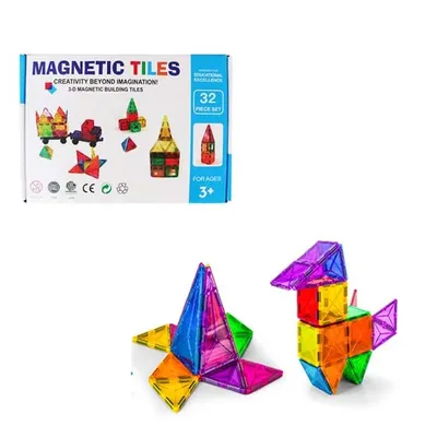 Immagine prodotto di Set magnetico - 32 pezzi – Magnetic Tiles